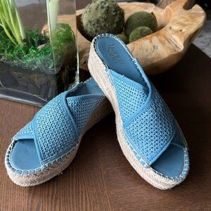 Franco Sarto Pamala Espadrille Platform Wedge Sandals